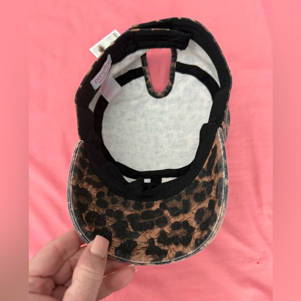 Pony Leopard Pattern Cap - Picture 5 of 6